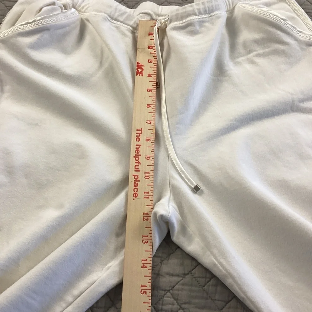 Liz Claiborne Villager Off-White Joggers Sz XL Pull-On Pants - Picture 9 of 13